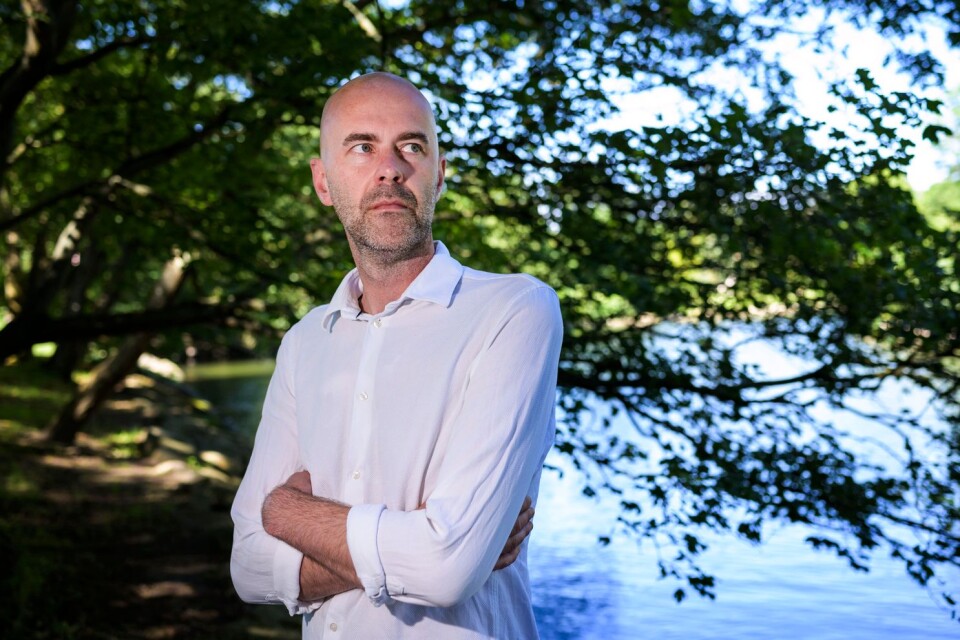 Patrik Svensson som fick Augustpriset för boken Ålevangeliet är en av författarna som besöker Karlshamn under Berättarkraft.