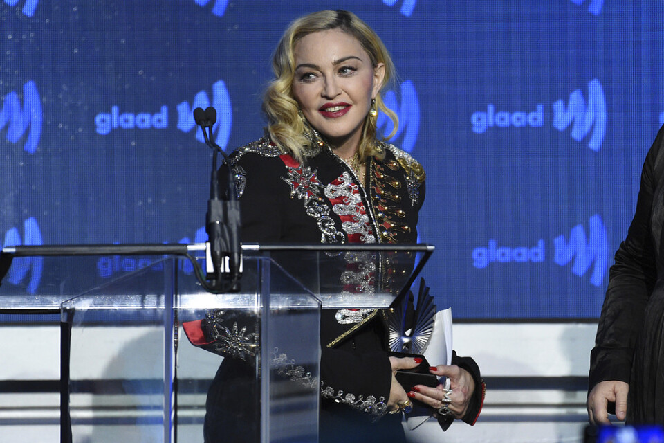 Madonna menar att Instagram får folk att må dåligt. Arkivbild.