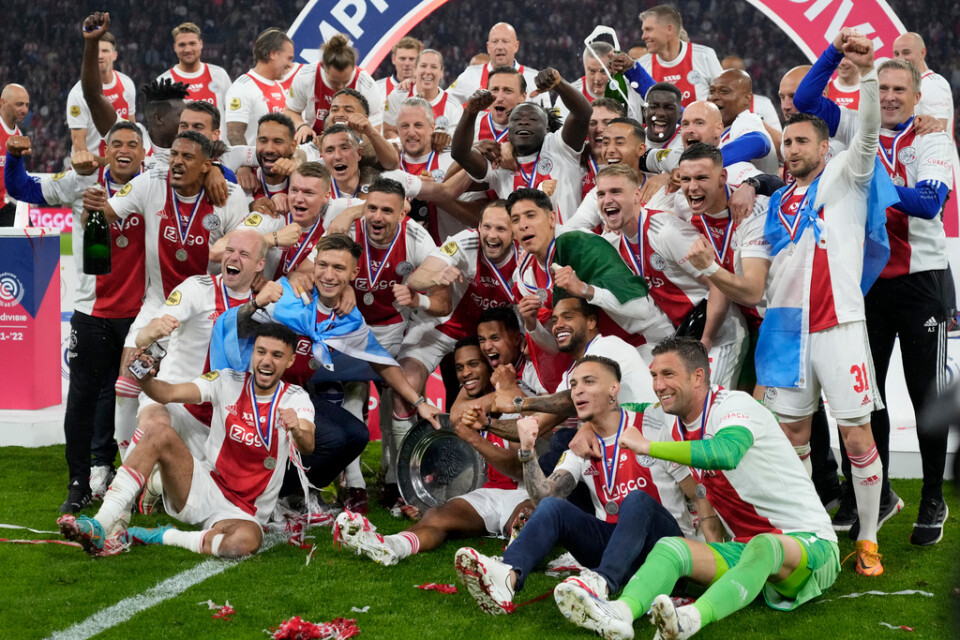 Ajax är ligamästare för tredje gången i rad.