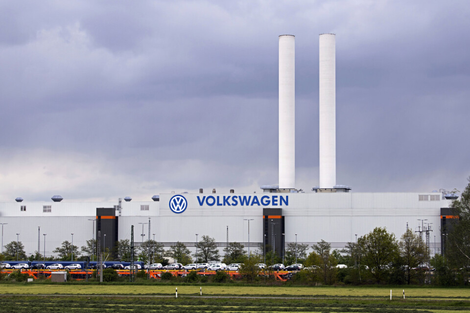 VW stoppar produktionen på de flesta håll i veckan, enligt fackliga företrädare. Arkivbild