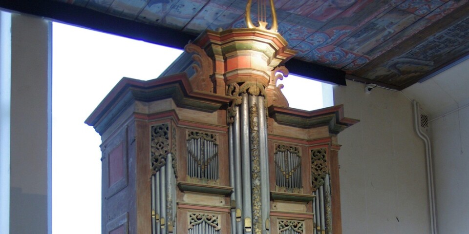 Med orgel och psalmodikon