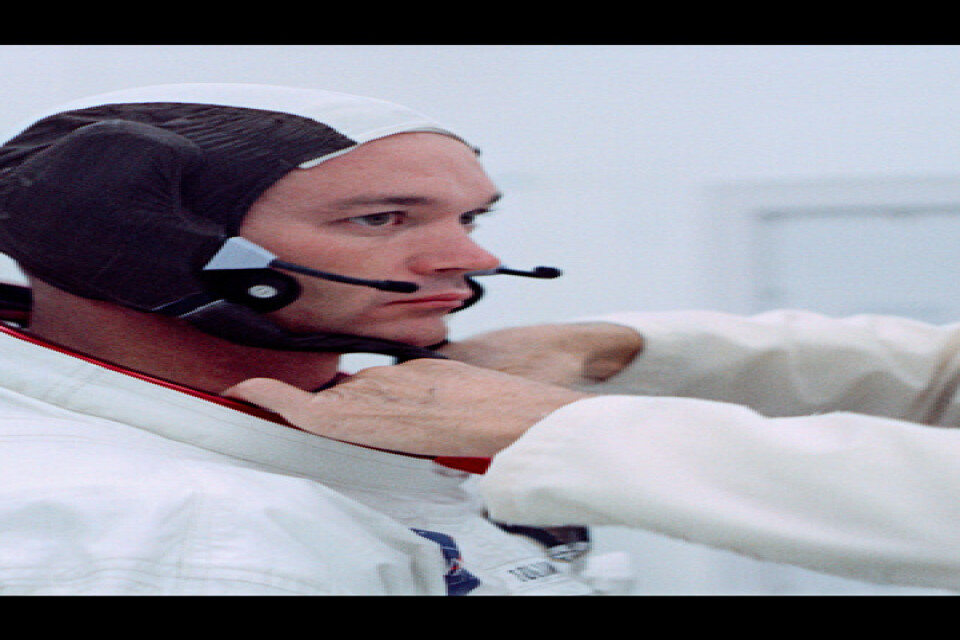 Nyupptäckt och digitaliserat material skildrar rymdfärden till månen och tillbaka i "Apollo 11". Pressbild.