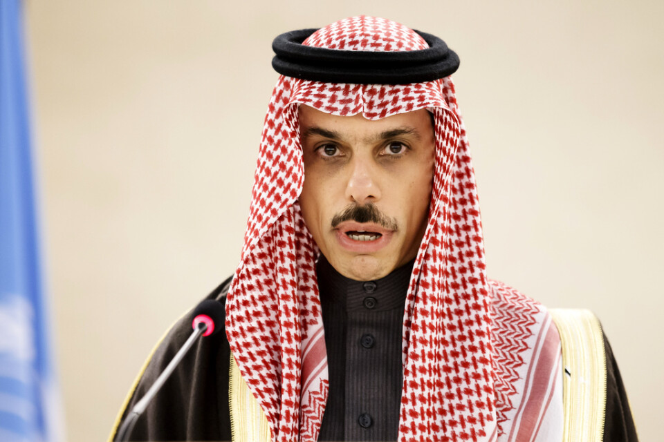 Ann Linde ska träffa Saudiarabiens utrikesminister Faisal bin Farhan Al-Saud. Arkivbild.