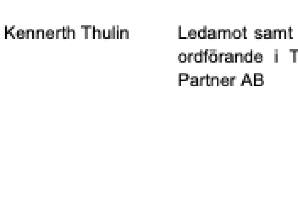 Dokumentet visar de sidouppdrag som anmälts till Finansinpektionen av Swedbank Sjuhärad för 2014.Sohlberg buss uppdrag saknas på Kennerth Thulins rad. Samtliga hans övriga sidouppdrag finns med.