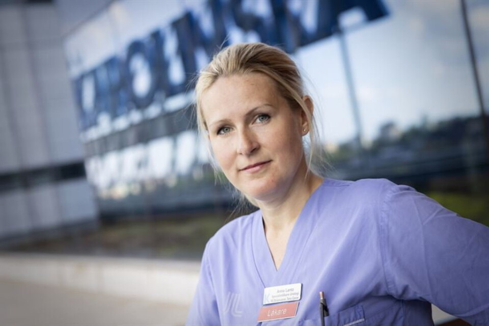 Anna Lantz, specialistläkare och docent i urologi på Karolinska universitetssjukhuset.