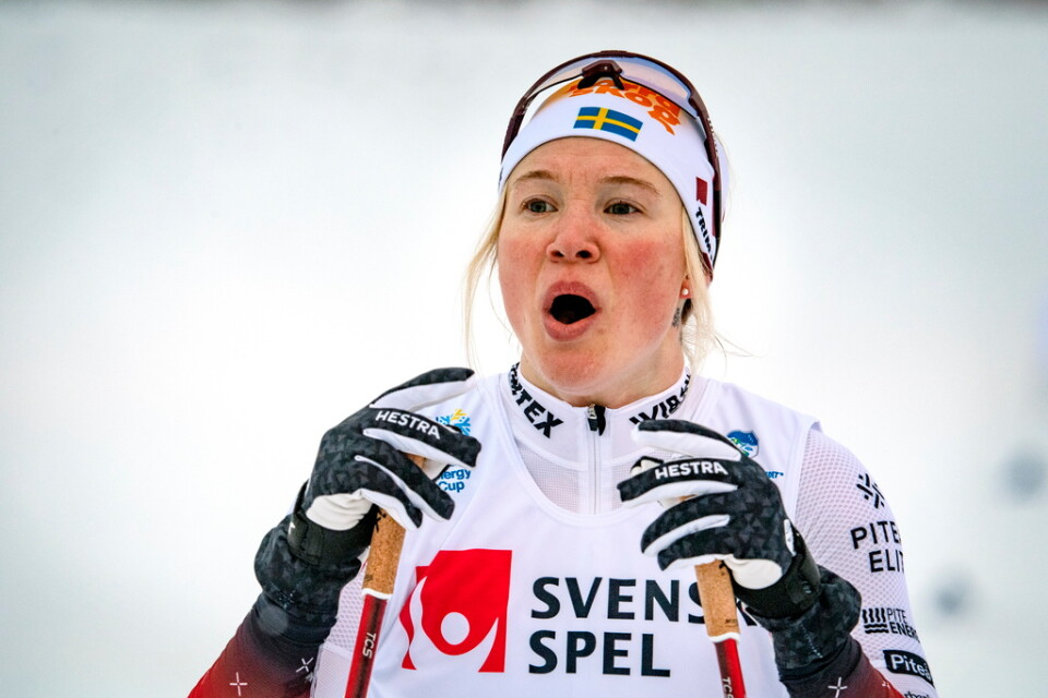 Jonna Sundling gav ett nytt positivt OS-besked när hon på söndagen tog tredje segern på tre dagar.