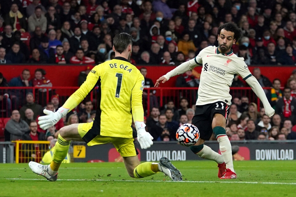 Mohamed Salah gjorde hattrick för Liverpool.