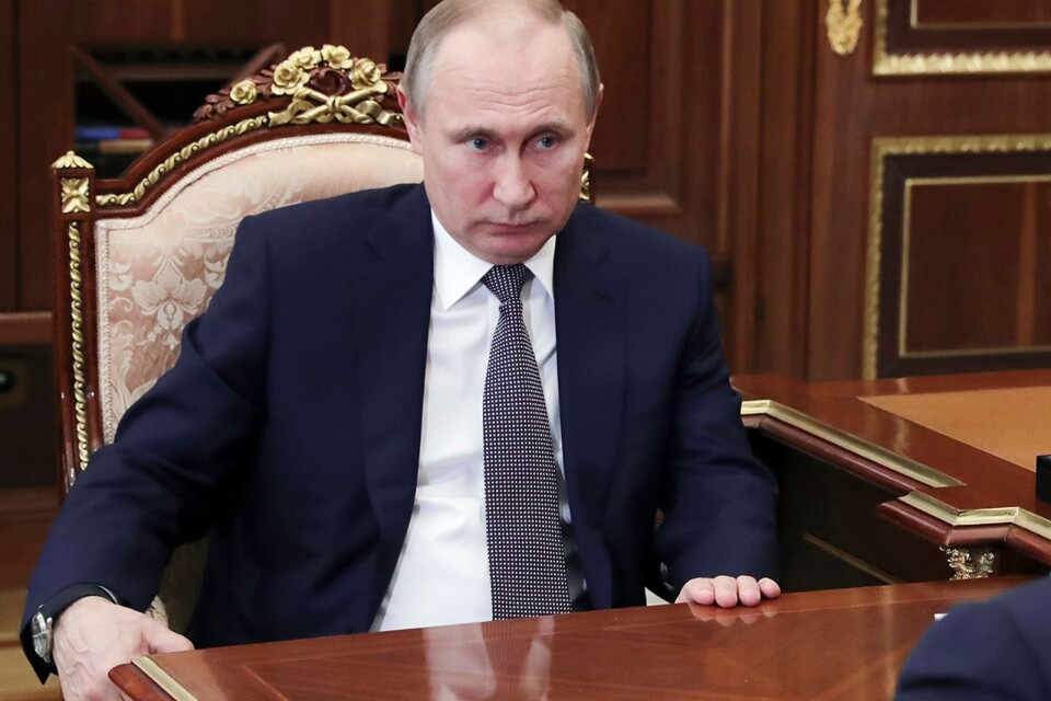 Rysslands president Vladimir Putins hållning i Syrien-krisen får stöd av Sverigedemokraterna.