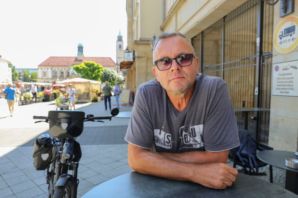 Frank, en man i 50-årsåldern, har tidigare röstat på AFD och tänker att göra det nästa år då i kommunvalet i Magdeburg.