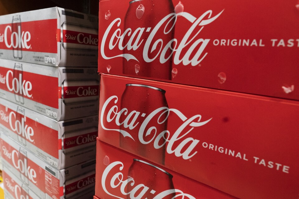 Coca-Cola har presenterat delårssiffror. Arkivbild.