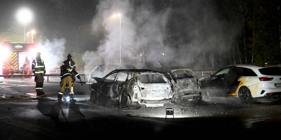 Flera bilbränder på kort tid – alla utredningarna nedlagda