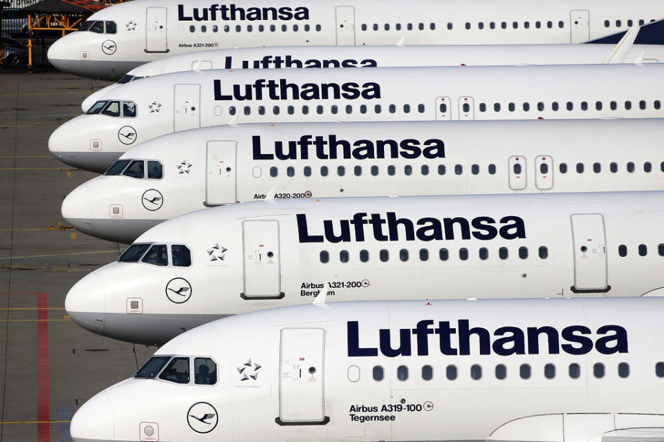 Lufthansa ser en rejäl vinst i årets andra kvartal framför sig, högre än under motsvarande kvartal 2019 – det vill säga före pandemin. Arkivbild