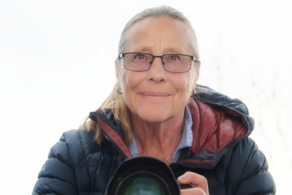 Maritha Svensson har ofta kameran nära till hands.