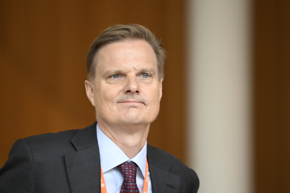 Swedbank, med vd Jens Henriksson, avvecklar i Danmark. Arkivbild