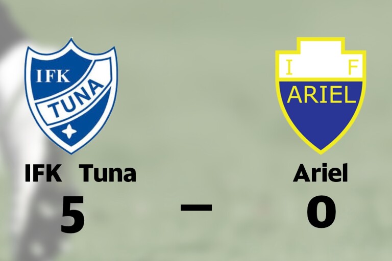 Defensiv genomklappning när Ariel föll mot IFK Tuna