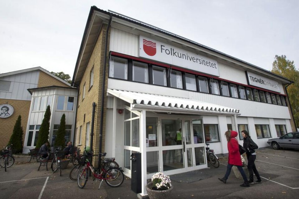 Tegnérgymnasiet i Växjö hotas av nedläggning.