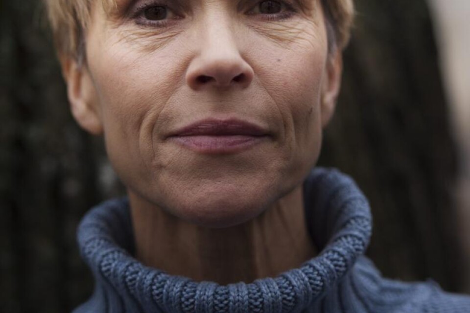 ”Under livets gång har jag blivit lugnare och ärligare mot mig själv”, säger Petra Nielsen. Foto: Fanni Olin Dahl/TT
