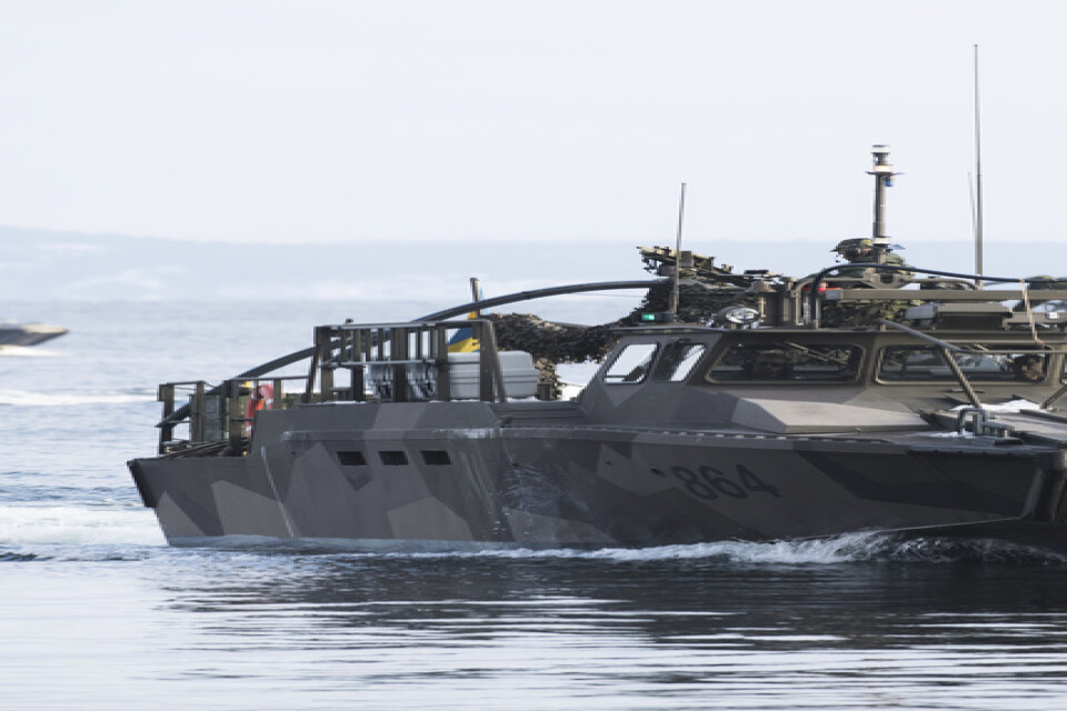 Saab får beställning av finländska marinen. På bilden syns svenska stridsbåtar. Arkivbild.