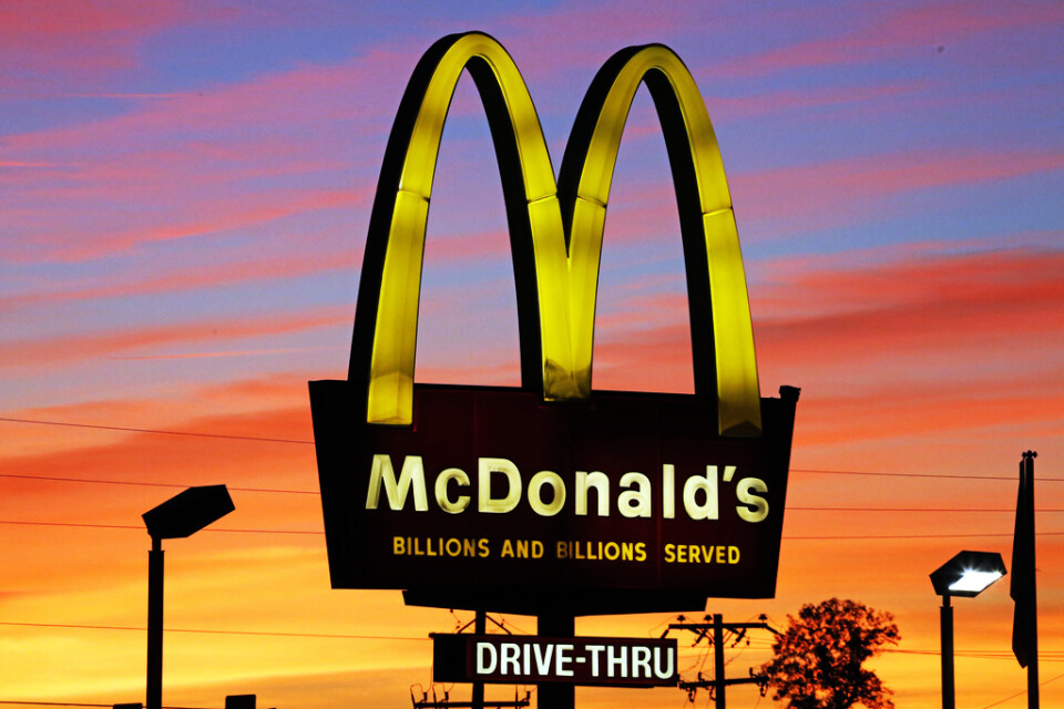 McDonalds redovisar delårssiffror. Arkivbild.