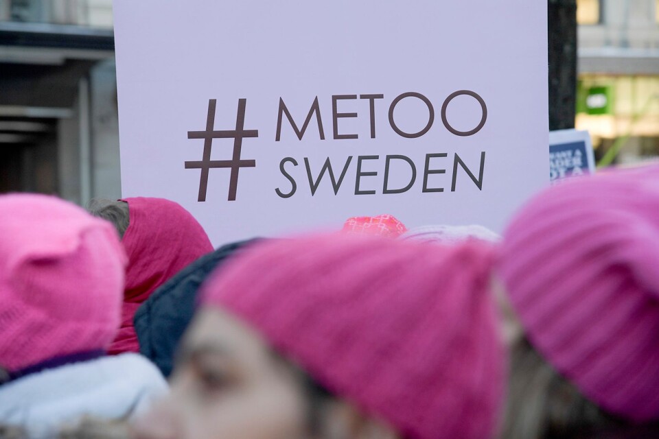 Metoo-manifestationerna avlöste varandra runt om i Sverige under 2018.