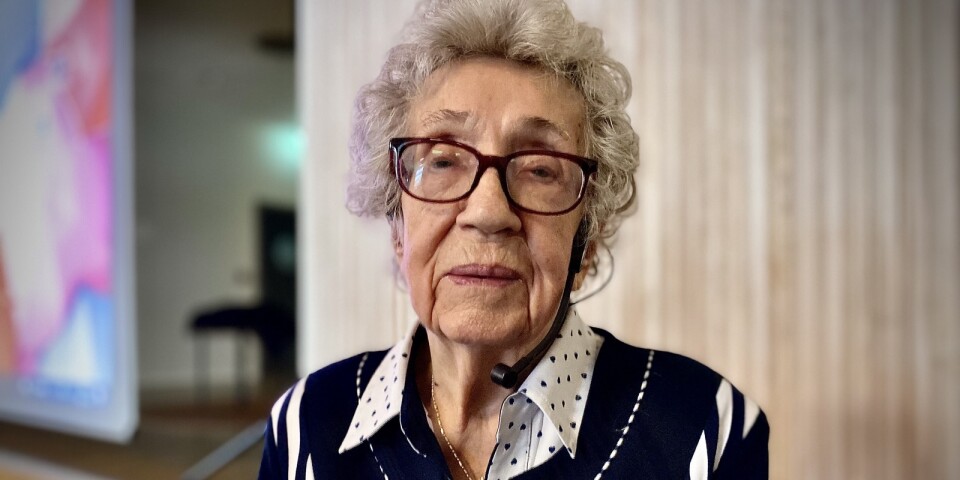 Irena Forslind överlevde Förintelsen: ”Kriget är hemskt och det värsta man kan råka ut för”