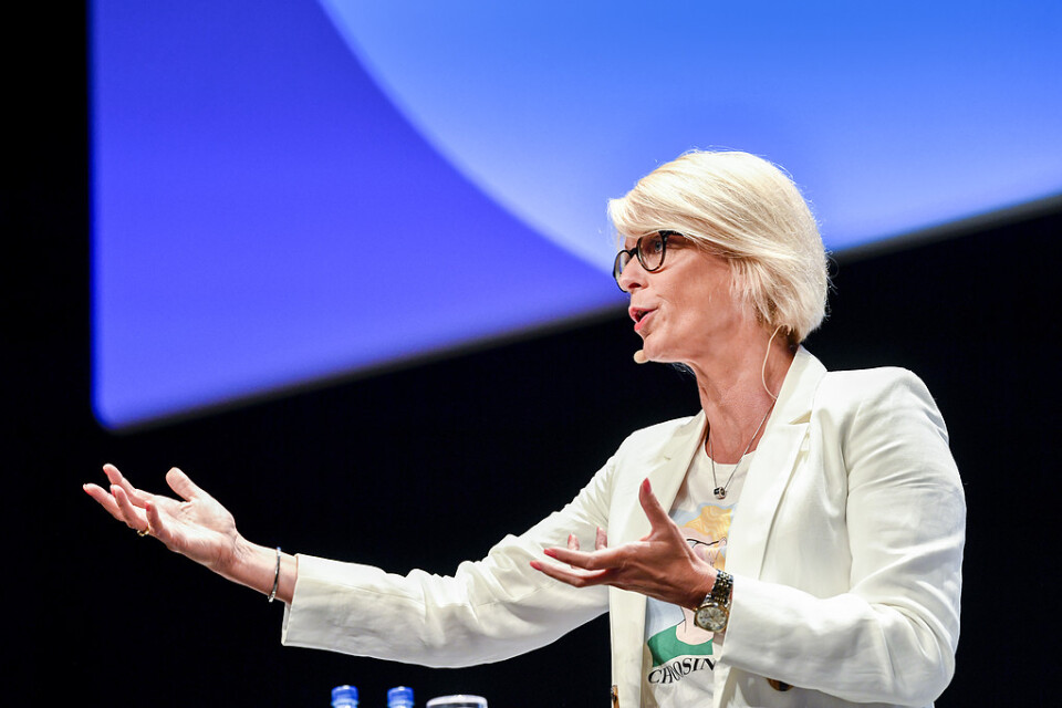 Elisabeth Svantesson (M), ekonomiskpolitisk talesperson, säger att partiet vill dra ner på det svenska biståndet. Arkivbild.