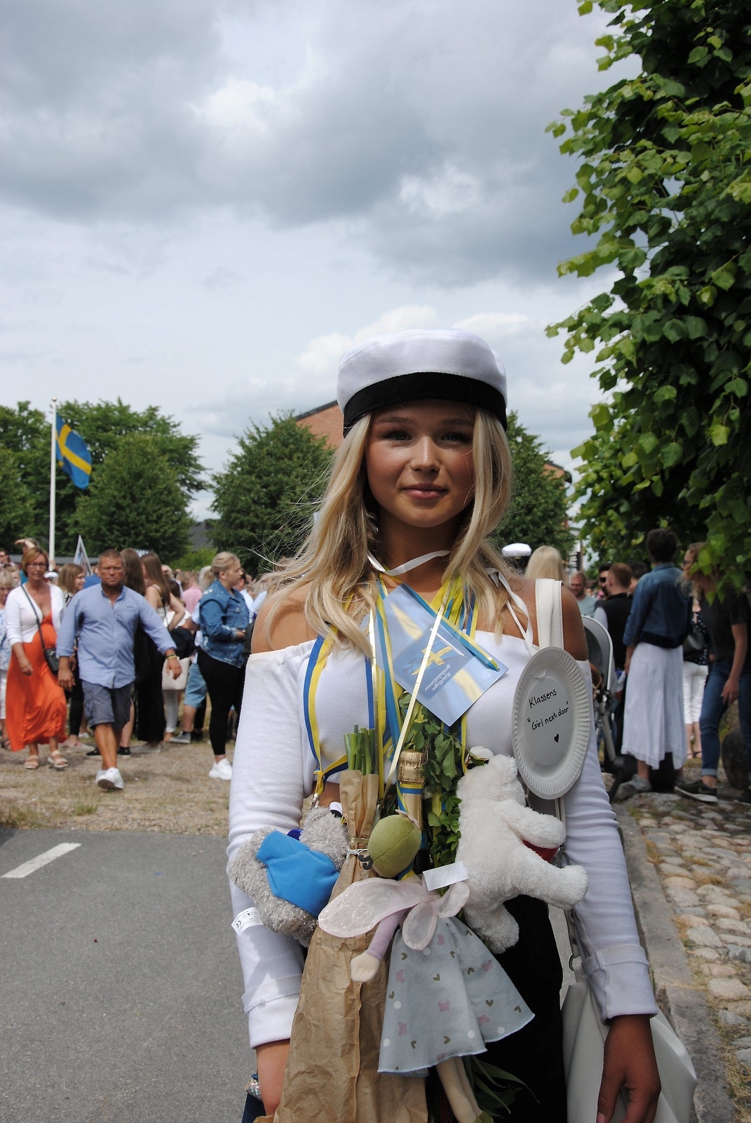 Studenten i Osby den 16 juni 2018. Britta Kjellman Ullblad.