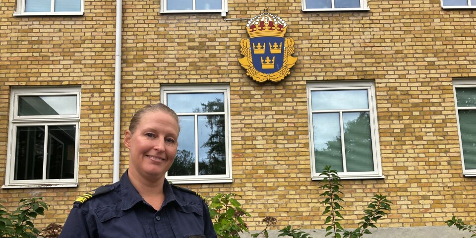 Sofia Eriksson, ny kommunpolis på Öland.