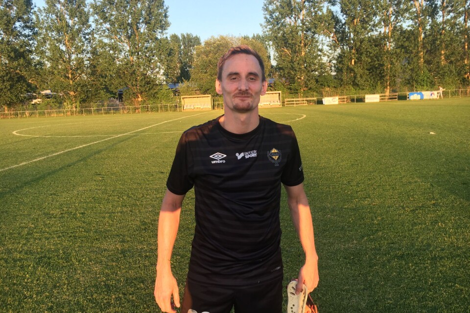 Rasmus Larsson gjorde en fin insats när Näsby derbybesegrade VMA.