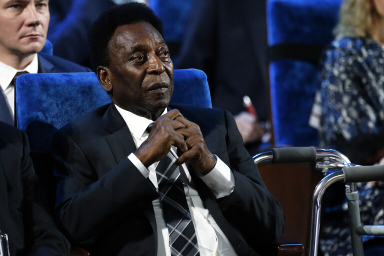 Brasiliens hälsning till Pelé: "Önskar god hälsa"