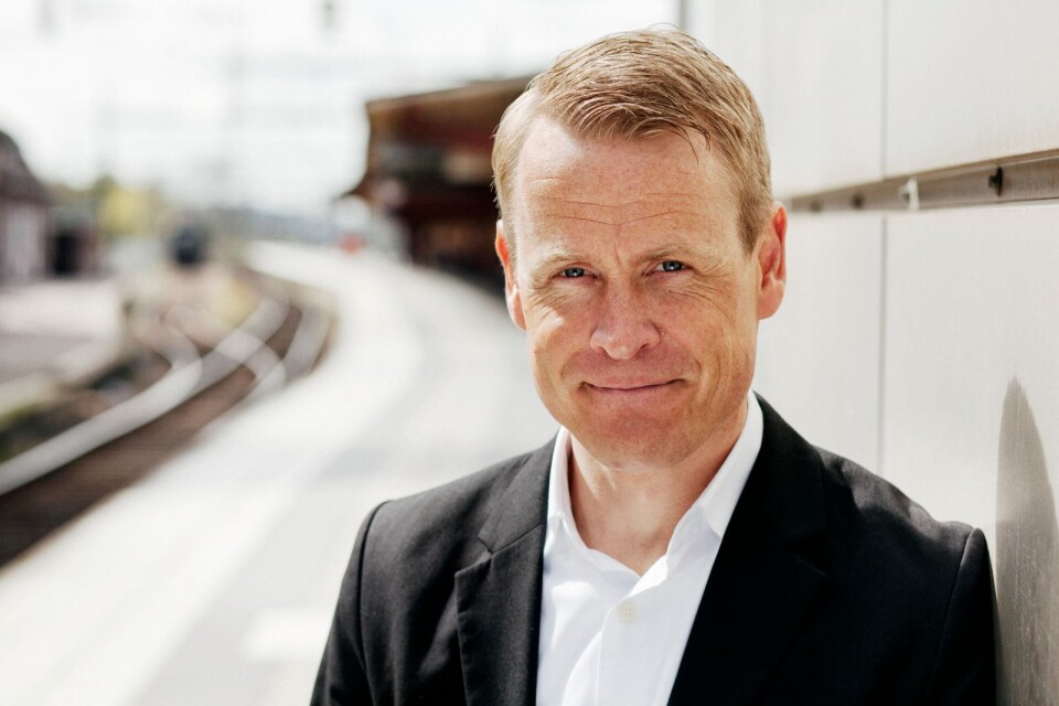 Linus Eriksson, traffic director at Skånetrafiken.