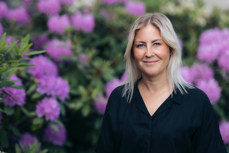 Foto: Privat. Sara Almkvist är ny vd för Växjö & Co. Hon har tidigare varit regionchef för Ung Företagsamhet i Kronoberg.