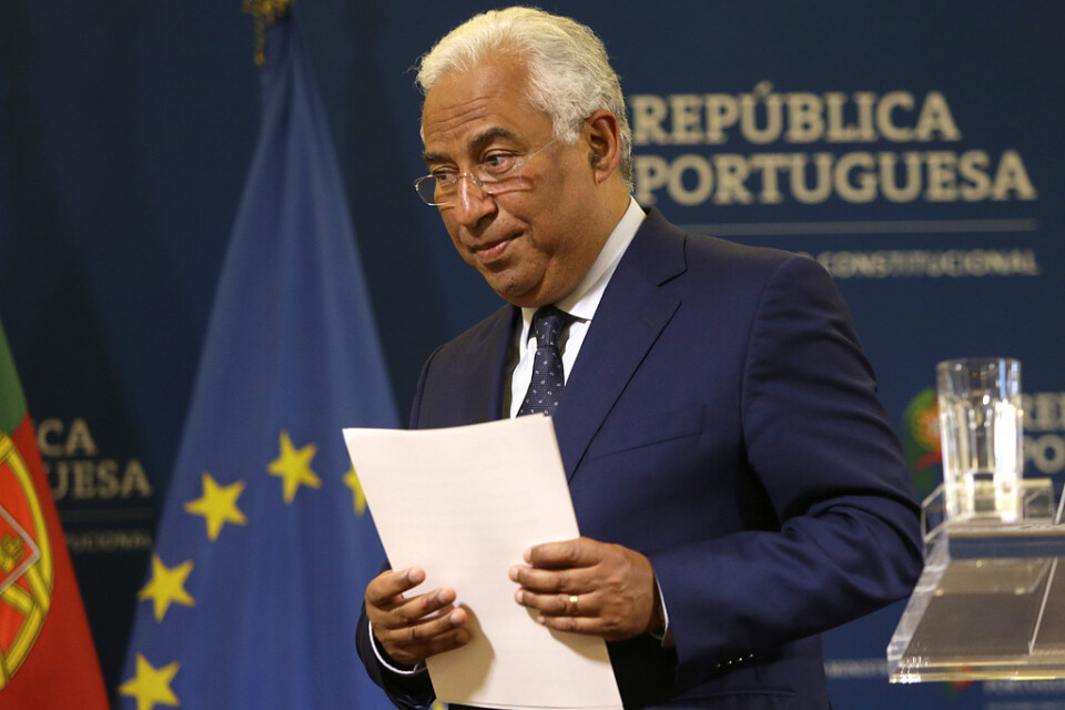 Portugals premiärminister António Costa. Arkivbild.