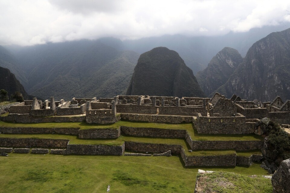 Tågen till inkastaden Machu Picchu i Peru rullar igen efter flera veckors stopp på grund av oroligheterna i landet. Arkivbild.