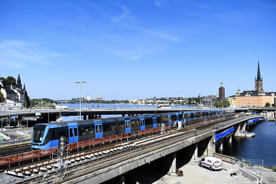 Stockholm hamnar på en andraplats när Sveriges stadsbor betygsätter kollektivtrafiken i sina städer. Arkivbild.