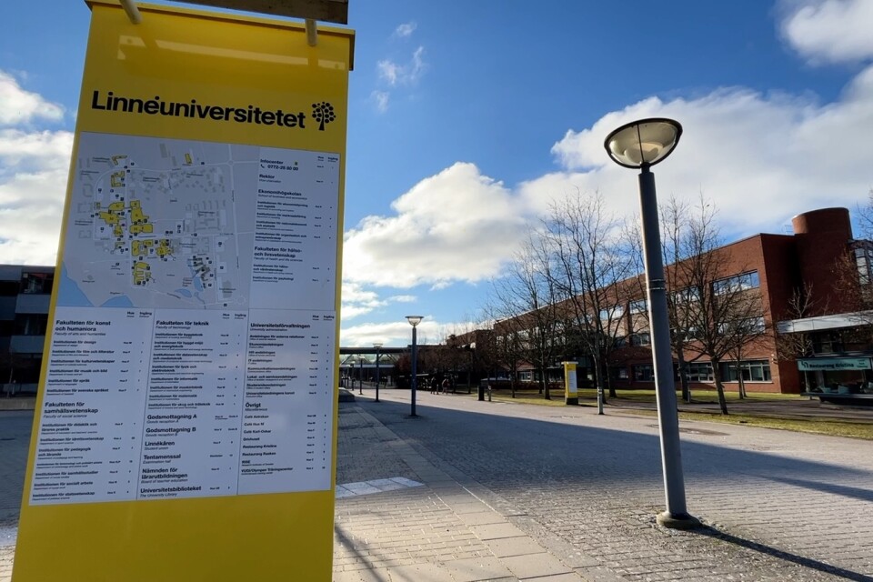 Linnéuniversitetet i Växjö.