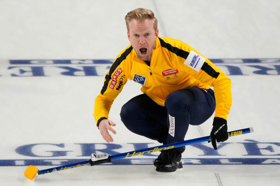 Niklas Edin är snart tillbaka på curlingisen. Arkivbild.