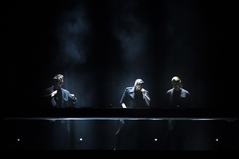 Bild från Swedish House Mafias återförening på Tele2 Arena i Stockholm 2019. Arkivbild.