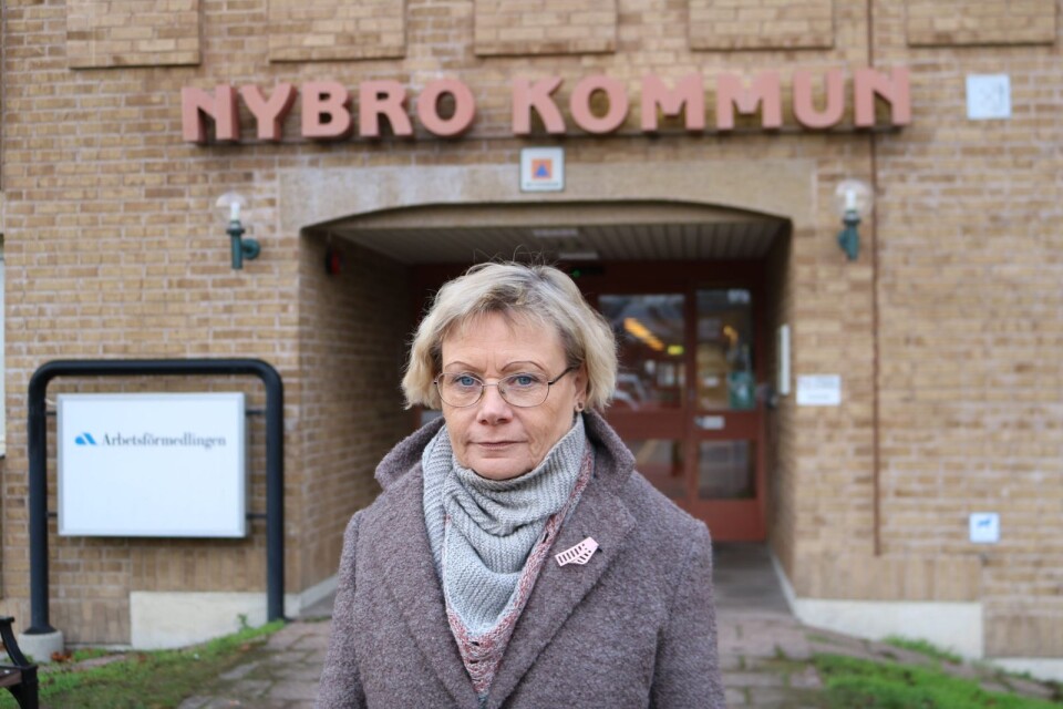 Carina Leijon, omsorgschef, Nybro kommun.
