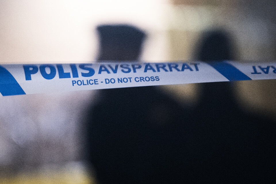Polisen har gripit en man misstänkt för mordbrand i Trångsund. Akivbild.