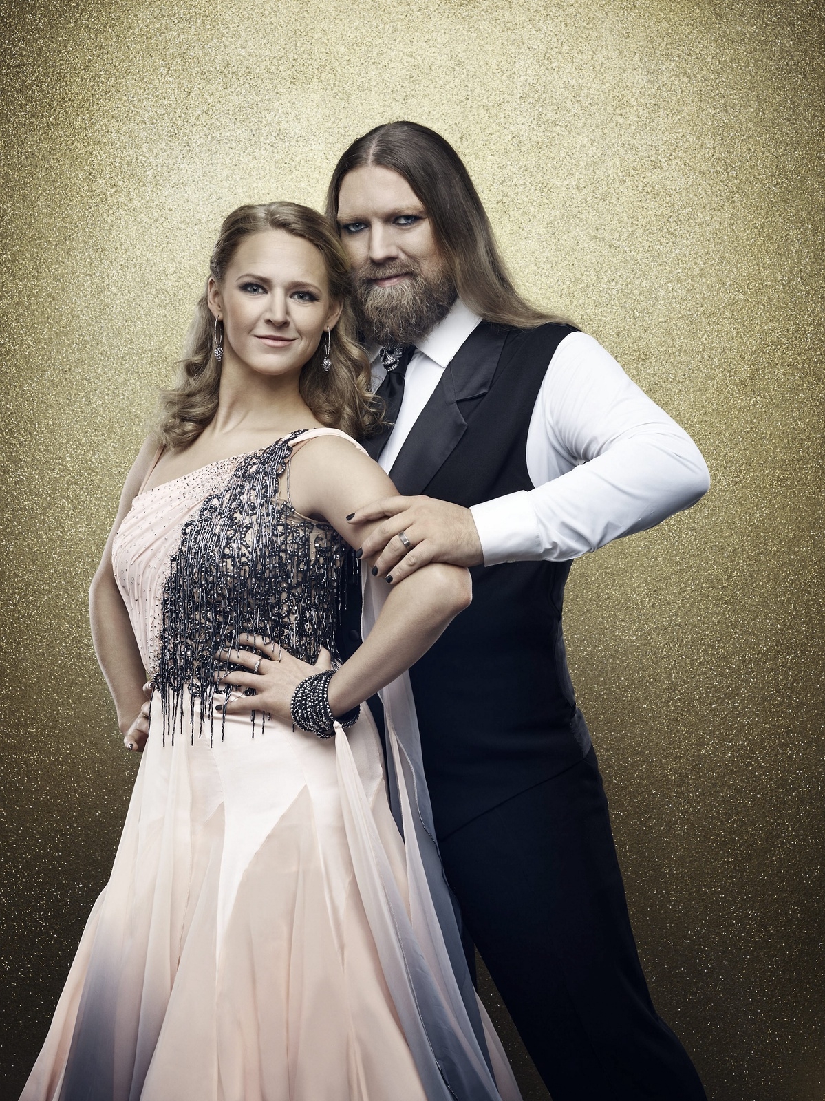 Maria Zimmerman och Rickard Söderberg dansar i Let’s Dance i TV4 i kväll.
Foto: TV4