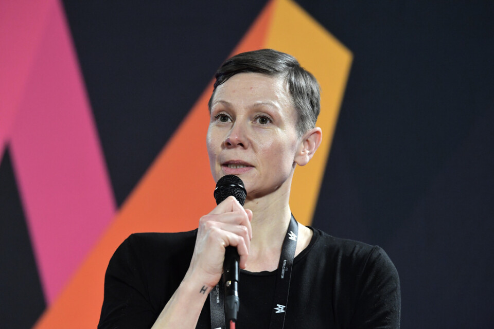Karin Gunnarsson, Melodifestivalens tävlingsproducent, tvingas backa från beslutet att inkludera Belarus i den internationella juryn. Arkivbild.