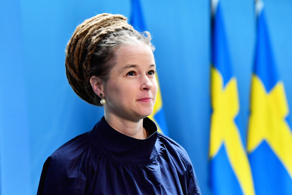 Kultur- och ungdomsminister Amanda Lind (MP). Arkivbild.