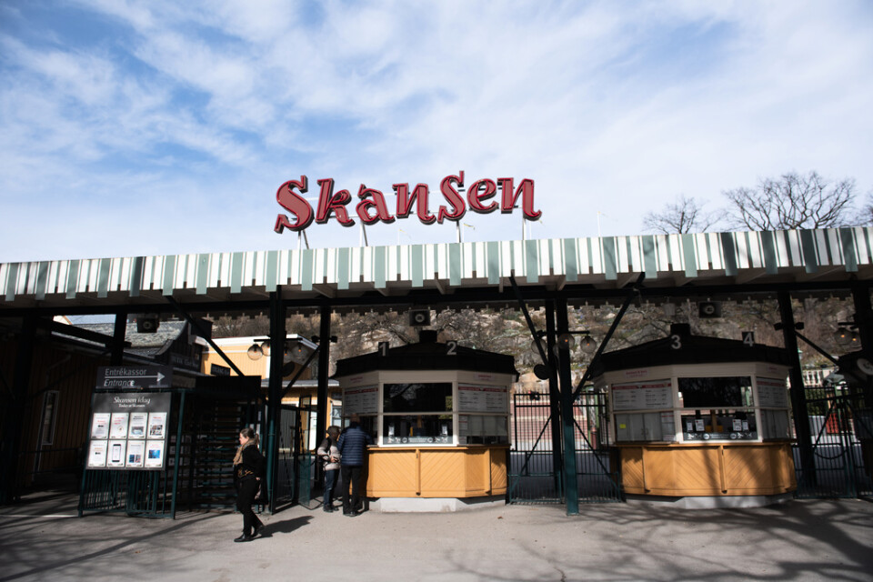 På bara några dagar fick Skansen in tre miljoner kronor från besökare som stödköpt årskort. Arkivbild.