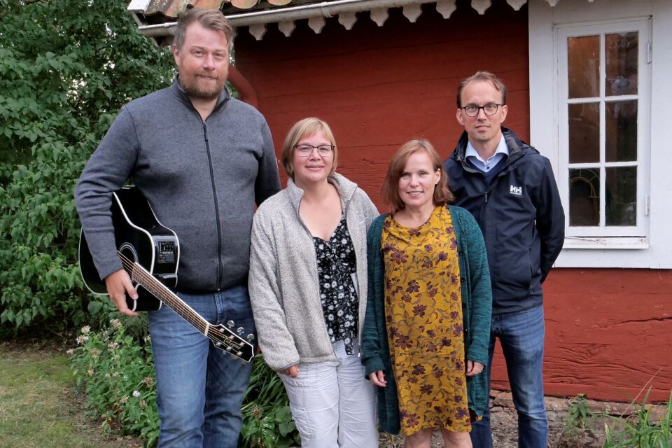 Johan Selander, Maria Brynielsson, Lena och Olof Dahlborg.