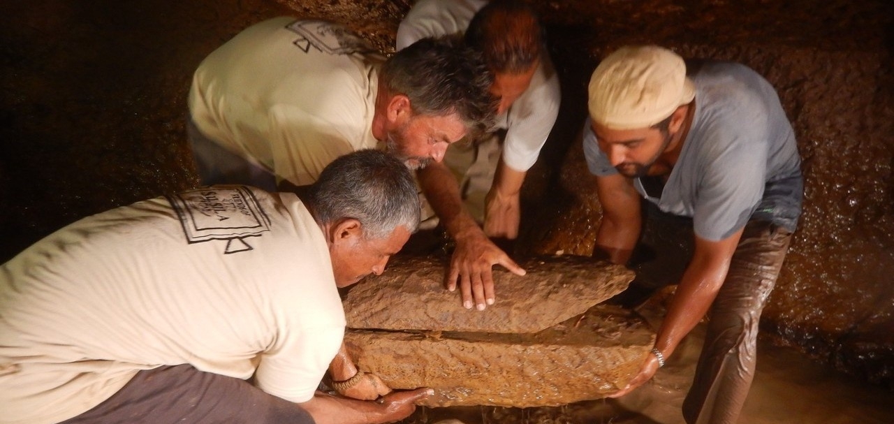 Faraonsk massgrav hittad av svenskt arkeologteam i Gebel el Silsila. Foto: Gebel el Silsila Project