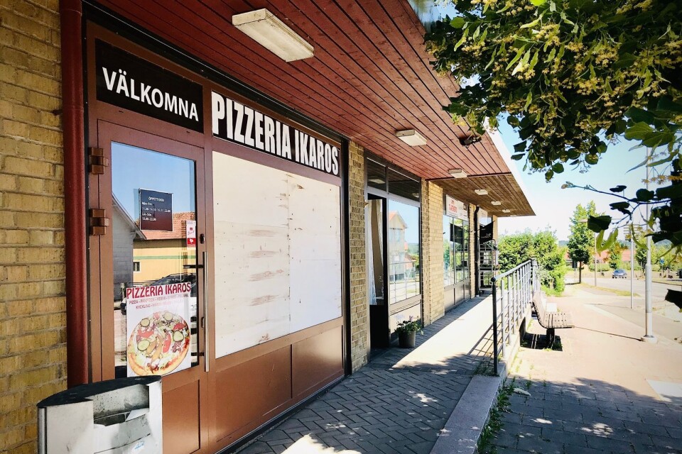 Pizzeria Ikaros i Knislinge drabbades av inbrott natten till torsdagen.