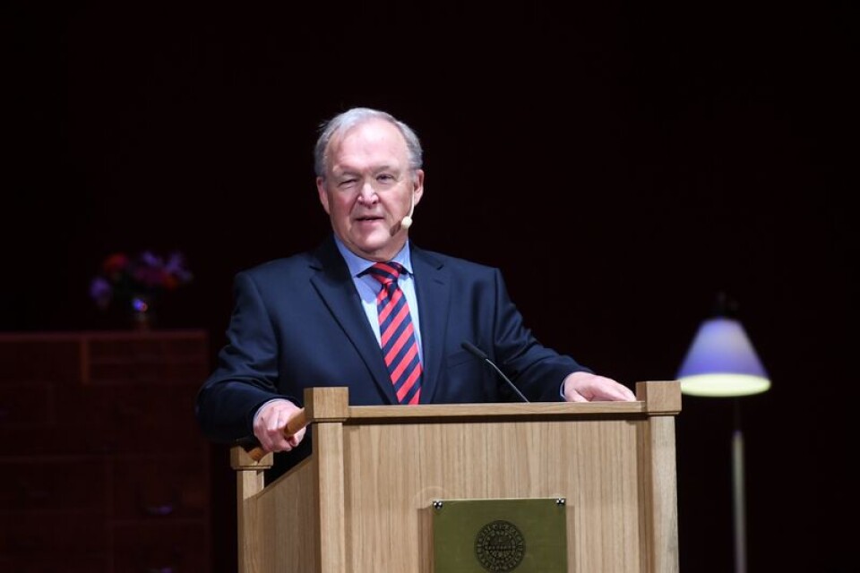 Före detta statsminister Göran Persson