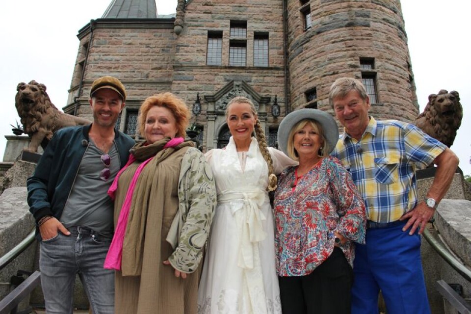 Peter Jöback, Marianne Mörck, Regina Lund, Ann-Louise Hanson och Bosse Parnevik medverkar i årets upplaga av ”Stjärnorna på slottet”.