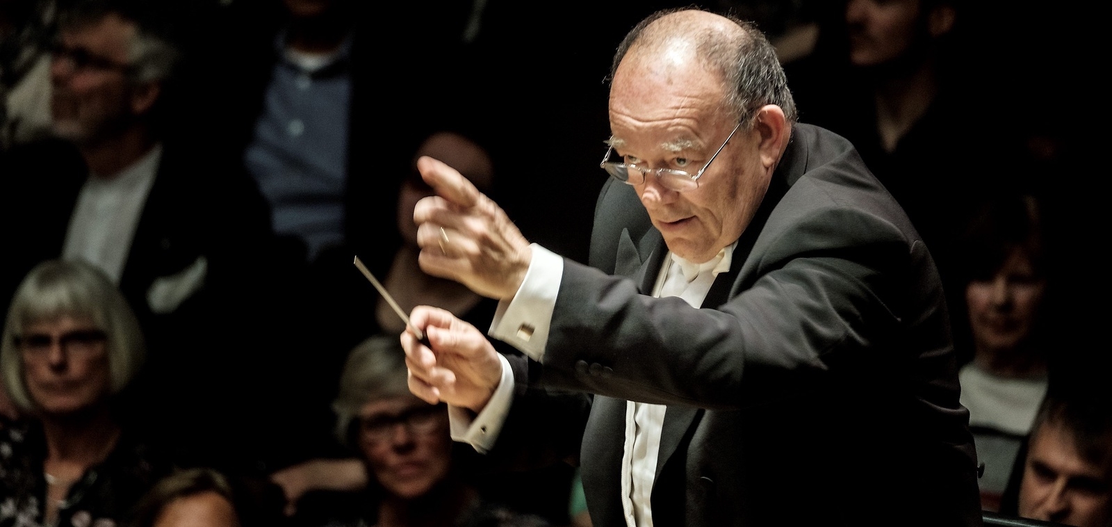 Marc Soustrot har varit chefsdirigent för Malmö Symfoniorkester sedan 2011 och tog farväl med en galakonsert på torsdagen.Foto: Håkan Röjder